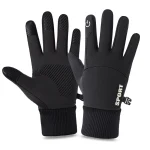 Gants de cyclisme d&rsquo;hiver pour femmes et hommes, hydrofuges, pour écran tactile, chauds, coupe-vent, pour Sports de plein air, conduite, antidérapants