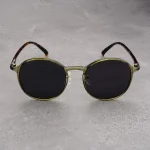 Lunettes de soleil à monture ronde, Design ultraléger, Vintage, résistantes aux UV, tendance, classiques, pour la conduite, la plage