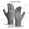 gants de cyclisme tactiles en coton, imperméables, coupe vent, tactiles, chauds, fermeture éclair, hiver
