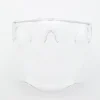 lunettes de soleil intégrales masque femmes hommes lunettes de protection lunettes lunettes lentille sphérique couverte anti pulvérisation lunettes de soleil de cyclisme