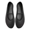 designers femme chaussures plates mode peu profonde sans lacet femmes semelle souple chaussures de ballet dames décontracté en plein air ballerine shoe2025