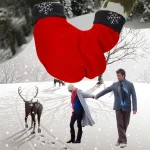 Coton hiver Couple gants polaire amoureux hiver épaissir chaud gant amoureux Couples mitaines pour cadeau de noël