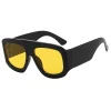 lunettes de soleil carrées surdimensionnées pour hommes et femmes, dernière mode, lunettes de fête ins, unisexe, accessoire élégant, cadeaux d'amitié, 2025