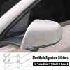 Autocollants de Signature Elon Musk pour Tesla modèle 3 Y modèle S modèle X Cybertruck, emblèmes de voiture, accessoires de décoration créatifs