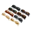 nouvelles petites lunettes de soleil ovales classiques pour hommes et femmes, nuances rétro minimalistes pour style de rue