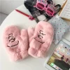gants chauds résistants au froid pour femmes, imprimé de dessin animé, design simple, pour étudiants, déplacements quotidiens, hiver, extérieur, confortables