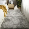 Tapis en peluche super doux pour chambre à coucher, pieds, polymères de chevet, tapis flou pour enfants, tapis de prière, salon, décoration de chambre
