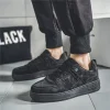 original noir air force chaussures plates confortable respirant hommes décontracté haut de gamme luxe baskets en plein air conduite chaussures de marche