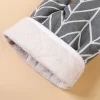 gants de cuisson en coton et lin avec isolation thermique, anti brûlure et résistance aux hautes températures