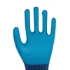 gants d'assurance du travail, gants trempés en relief en latex résistant à l'usure pour le travail de chantier de construction