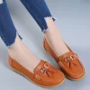 femmes chaussures sans lacet mocassins pour ballerines femmes mocassins espadrilles décontractées zapatos mujer chaussures plates pour femmes chaussures décontractées