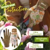 Gants de jardinage pour femmes, respirants, en cuir, pour jardin, cour, meilleur cadeau pour les jardins