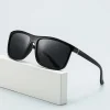 lunettes de soleil polarisées à grand cadre pour hommes et femmes, lunettes uv unisexes, lunettes de sport, conduite, pêche, voyage en plein air, lunettes de plage
