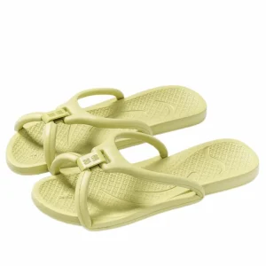 Pantoufles pliantes portables pour femmes, diapositives souples, talons plats, sandales de voyage, chaussures EVA confortables et antidérapantes pour l&rsquo;été