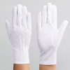 gants en coton blanc pour hommes, uniforme de smoking formel, garde d'honneur, costume de cérémonie de défilé, cosplay, pièce de monnaie, bijoux, gants de majordome