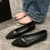 chaussures plates pour femmes bout pointu élastique confortable mode chaussures décontractées antidérapant polyvalent boutique chaussure mode premier choix