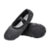 chaussures de ballet en toile à semelle souple pour femmes et filles, ballerines, pantoufles de danse pour enfants, chaussures d'entraînement