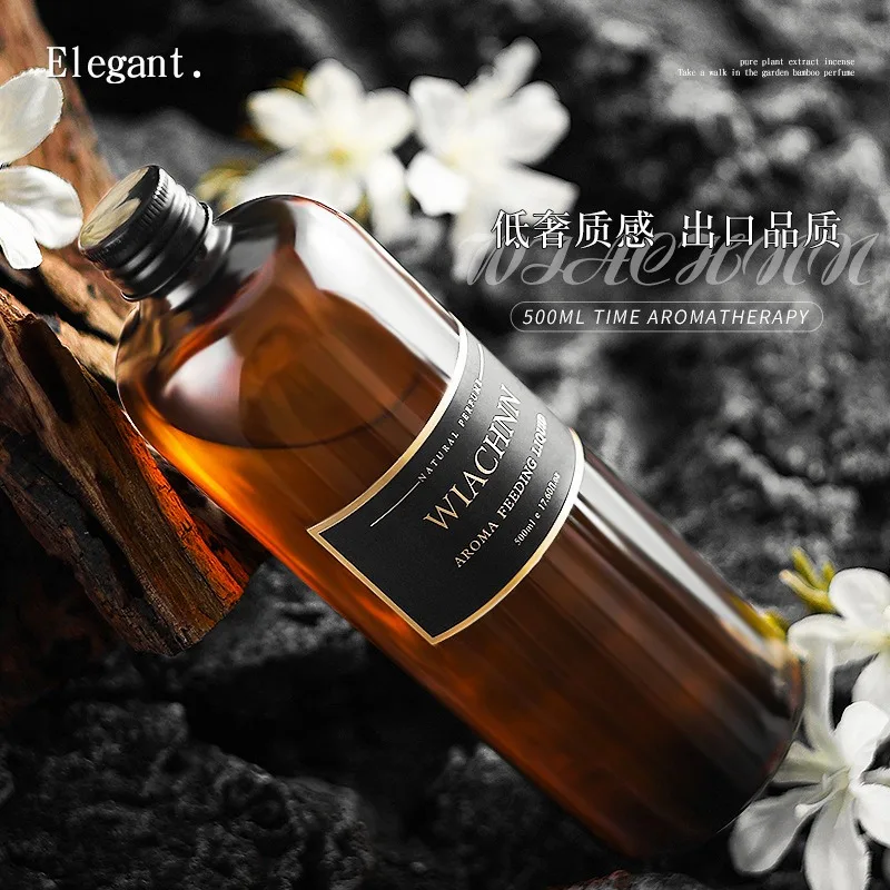 supplément d'huile essentielle d'aromathérapie, liquide pour l'air, aquarelle, arôme, diffuseur de machine, µ, huile de hilton, parfum pour la maison, 500ml