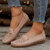 chaussures pour femmes 2025 nouveau sans lacet femmes chaussures plates décontracté bout rond chaussures plates femmes respirant mocassins peu profond confort chaussures dames
