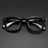 Lunettes de Prescription carrées épaisses à la mode pour hommes lunettes de soleil polarisées de créateur de mode nuances Protection UV400 lunettes pour homme
