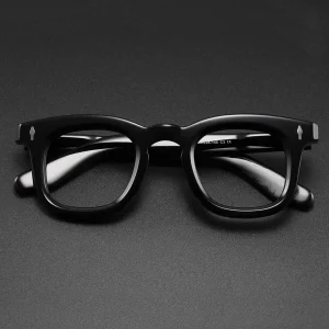 Lunettes de Prescription carrées épaisses à la mode pour hommes lunettes de soleil polarisées de créateur de mode nuances Protection UV400 lunettes pour homme