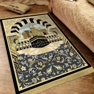 Tapis de prière musulman doux, tapis de prière islamique, tapis de culte pour hommes et femmes, tapis de sol léger pour la maison Tapis de prière musulman doux, tapis de prière islamique, tapis de culte pour hommes et femmes, tapis de sol léger pour la maison