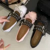 mode soie femmes ballerines chaussures lolita chaussures de luxe automne femme papillon noeud bout rond dames chaussures de danse
