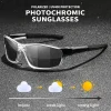 Lunettes de soleil polarisées photochromiques pour hommes et femmes, Vintage, pour pêche, cyclisme, conduite, alpinisme, caméléon, UV400