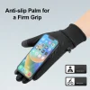 gants de cyclisme d'hiver pour femmes et hommes, hydrofuges, pour écran tactile, chauds, coupe vent, pour sports de plein air, conduite, antidérapants