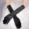 1 paire de gants longs à haute élasticité, respectueux de la peau, résistants à la décoloration, décoratifs en soie de lait pour femmes, fête de danse, bar, cosplay, longs gants