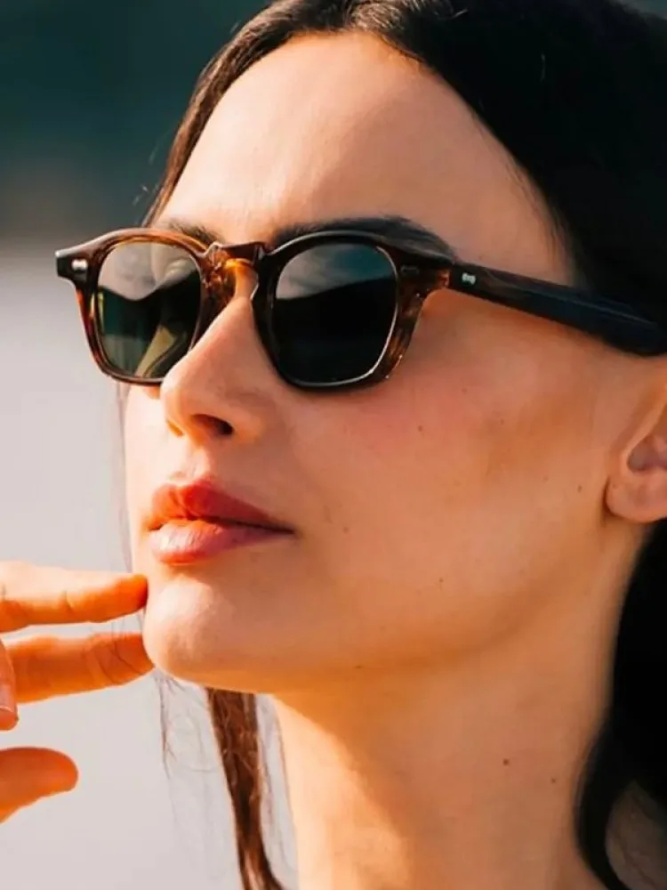 lunettes de soleil carrées de sport pour hommes et femmes, tenue confortable, légères, vintage, accessoire uv400