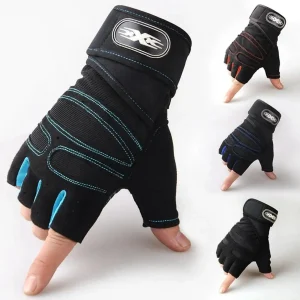 Gants de gymnastique pour hommes et femmes, Fitness, haltérophilie, bracelet, musculation, entraînement, exercice sportif, cyclisme, antichoc