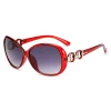 respzed lunettes de soleil ovales rectangulaires pour femmes, lunettes de soleil de loisirs en plein air, marque de luxe, lunettes de mode d'été, uv400