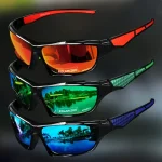 Lunettes de soleil de sport à la mode, Protection UV polarisée, personnalisées, monture ronde en métal, lunettes UV400 pour hommes et femmes