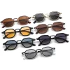 Petites lunettes de soleil carrées pour femmes et hommes, nuances punk rétro, lunettes de soleil vintage ChimDriving, nuances de protection UV400, mode