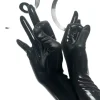 gants fétichistes en latex pour femmes, sous vêtements en caoutchouc, look mouillé, catsuit féminin, cosplay de demoiselle d'honneur