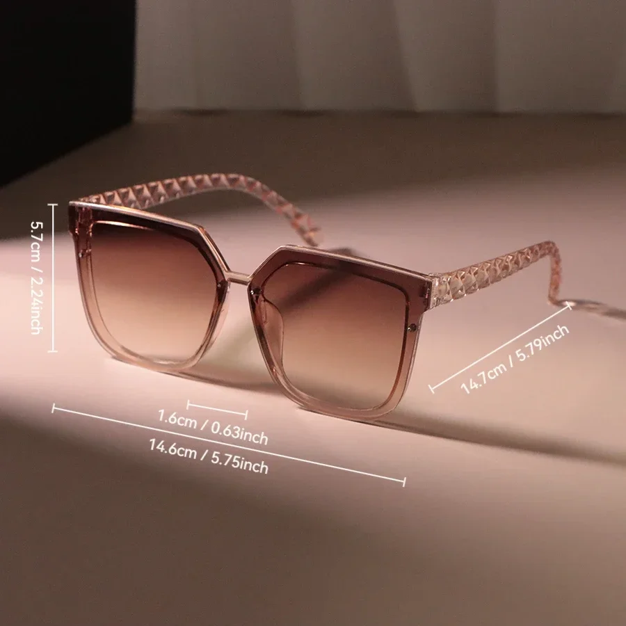 Lunettes De soleil carrées classiques pour femmes et hommes, mode, miroir De styliste, nuances De voyage en plein air, Oculos De Sol