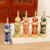 flcopropriété de parfum de luxe arabe vert, moyen orient, dubaï, huile essentielle, anciers en verre hi, 24 pièces, 12ml