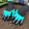 gants de jardin, résistants aux coups de couteau, imperméables, résistants aux griffes, résistants à l'usure, grattage au sol, traction d'herbe, creuser du sol, spéciaux