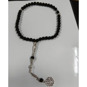 Bracelet perles prière Tasbih 45 perles chapelet, chaîne à main, Religion musulmane, cadeau l&rsquo;aïd 4XBF