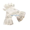 hx6f – gants élégants en dentelle pour fêtes mariage, respirants, transparents, à fleurs, pour occasions formelles,