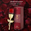 parfum rose de minuit pour femmes, spray corporel élégant et charmant, parfum floral rose rouge longue durée, phéromone, cadeau d'anniversaire pour rencontres, 50ml