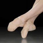 Chaussures de danse de Ballet pour femmes, pantoufles de Ballet à semelle fendue pour filles et enfants, chaussures de Ballet respirantes, pantoufles de danse de ballerine
