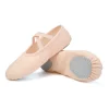 chaussures de ballet plates en toile pour filles, pantoufles de danse pour adultes, femmes et enfants, chaussures de danse souples pour entraînement pratique, 4 couleurs