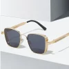 2025 lunettes de soleil hommes haut de gamme beau conduite spécial anti uv haute qualité métal punk mode lunettes de soleil à la mode pour hommes en plein air