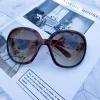 nouveau grand cadre forme circulaire lunettes de soleil femmes design marque mode lunettes de soleil en plein air conduite lunettes de dame uv400 gafas de sol