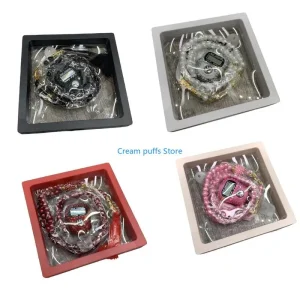 50LE TASBIH Perles prière enveloppe les bracelets avec comptoir Tasbih Prière 99 Perles d&rsquo;inquiétude