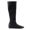 chaussures plates femmes bottes hautes mode genou chaussures en cuir hiver chelsea bottes 2025 nouvelle tendance de marche gothique gladiateur mujer botas