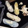 pantoufles de ballet français, nouvelles chaussures respirantes peu profondes d'un pied, simples, polyvalentes, à la mode, printemps automne 2024