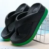 tongs pour femmes, chaussures au design populaire, tendance 2024, sandales à plateforme décontractées, pantoufles d'extérieur antidérapantes, caractéristiques uniques, sandales plates
